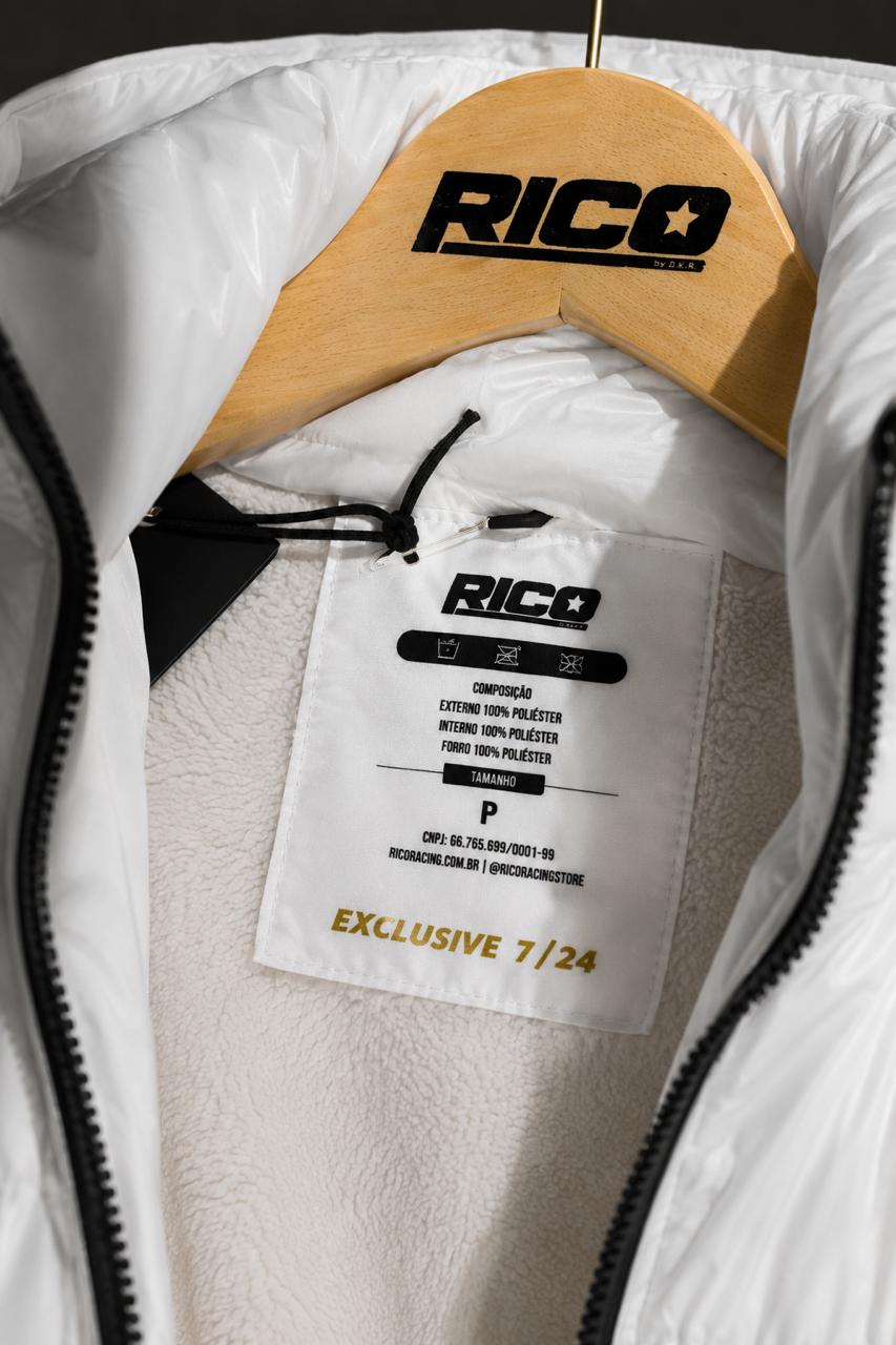 Jaqueta Bomber Branca_Exclusive_etiqueta