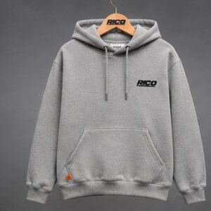 Moletom Canguru RICO Signature - Cinza