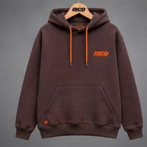 Moletom Canguru RICO Signature - Marrom