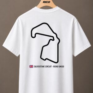Coleção Pistas - Camiseta Silverstone